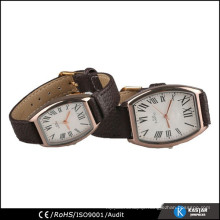 quartz genuine leather watch for lover